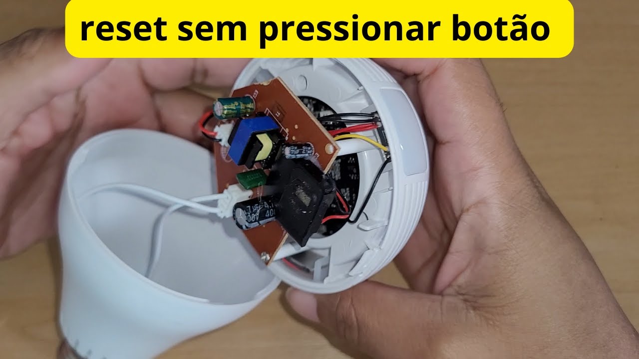 câmera v380 não reseta reset sem botão como abrir câmera v380