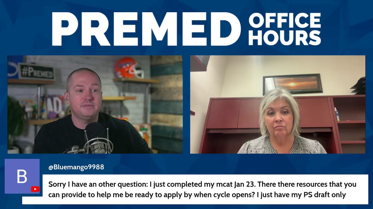 Live Premed Q&A - Are you ready to apply? Bring your questions!
