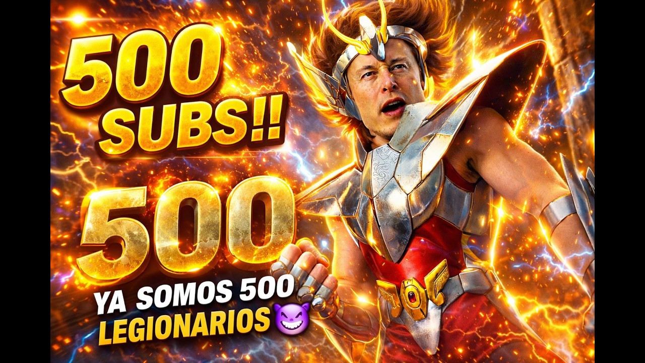 SAINT SEIYA EX 🚀 500 SUBS!!! SORTEO EXCLUSIVO PARA SUSCRIPTORES 🔥
