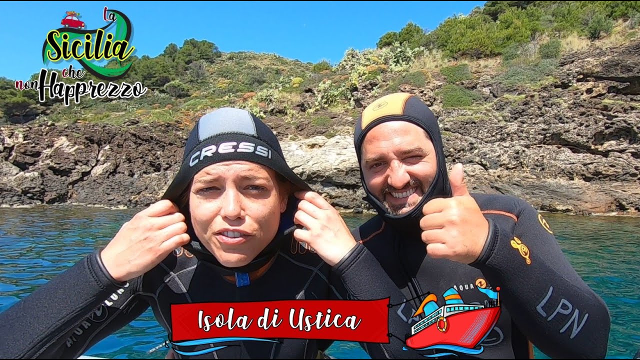 1/7 Is.di Ustica (PA) Ci battezziamo in acque di seta #iBadaboom #LaSiciliaCheNonHaprezzo