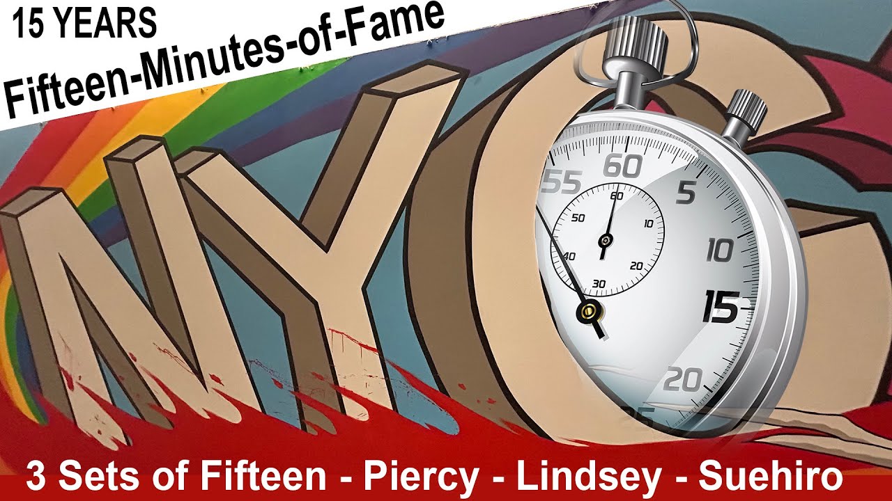 FIFTEEN-MINUTES-OF-FAME: 15TH ANNIVERSARY CELEBRATION | A GLOBAL COMMUNITY OF COMPOSERS & PERFORMERS