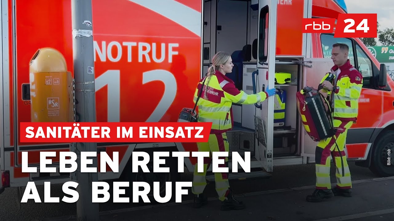 Unterwegs mit dem Rettungsdienst der Berliner Feuerwehr