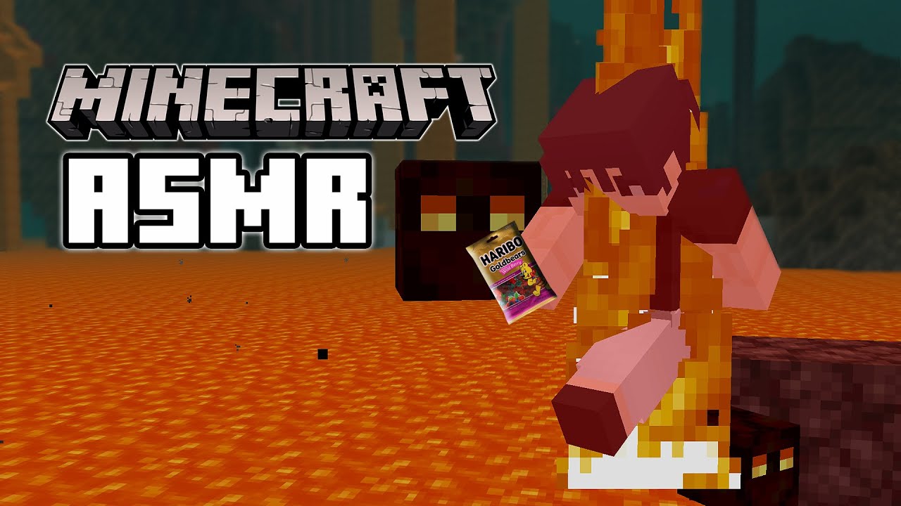 ASMR | Eating Gummies and Playing Minecraft