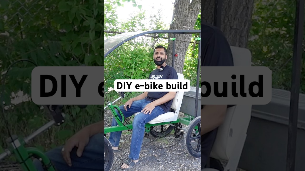 Watch a 4-Wheel Bike Go Electric in 2 Minutes &ndash; Bafang DIY Build ⚡ #electricbicycle #electricbike