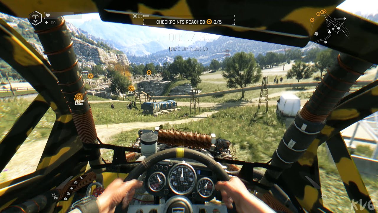 Dying Light: The Following - Horizon Challenges - Open World Free Roam Gameplay (PC UHD) [4K60FPS]