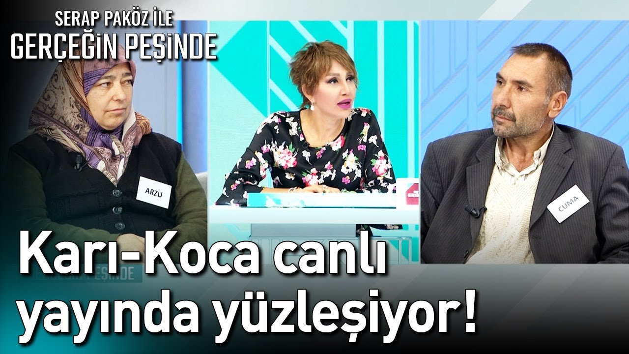 Karı-Koca Canlı Yayında Yüzleşiyor! - Gerçeğin Peşinde