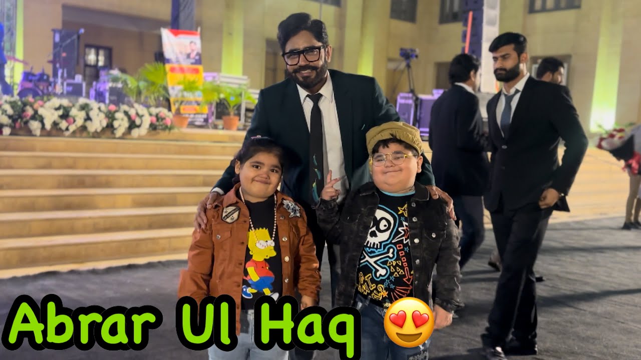 MeetUp with ABRAR UL HAQ at  Governor House ♥️😍