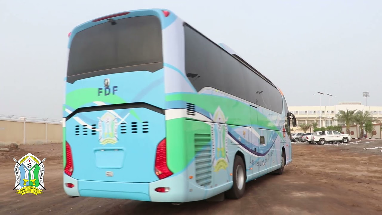 Les Réquins de Djibouti direction  vers le terrain stade gouled