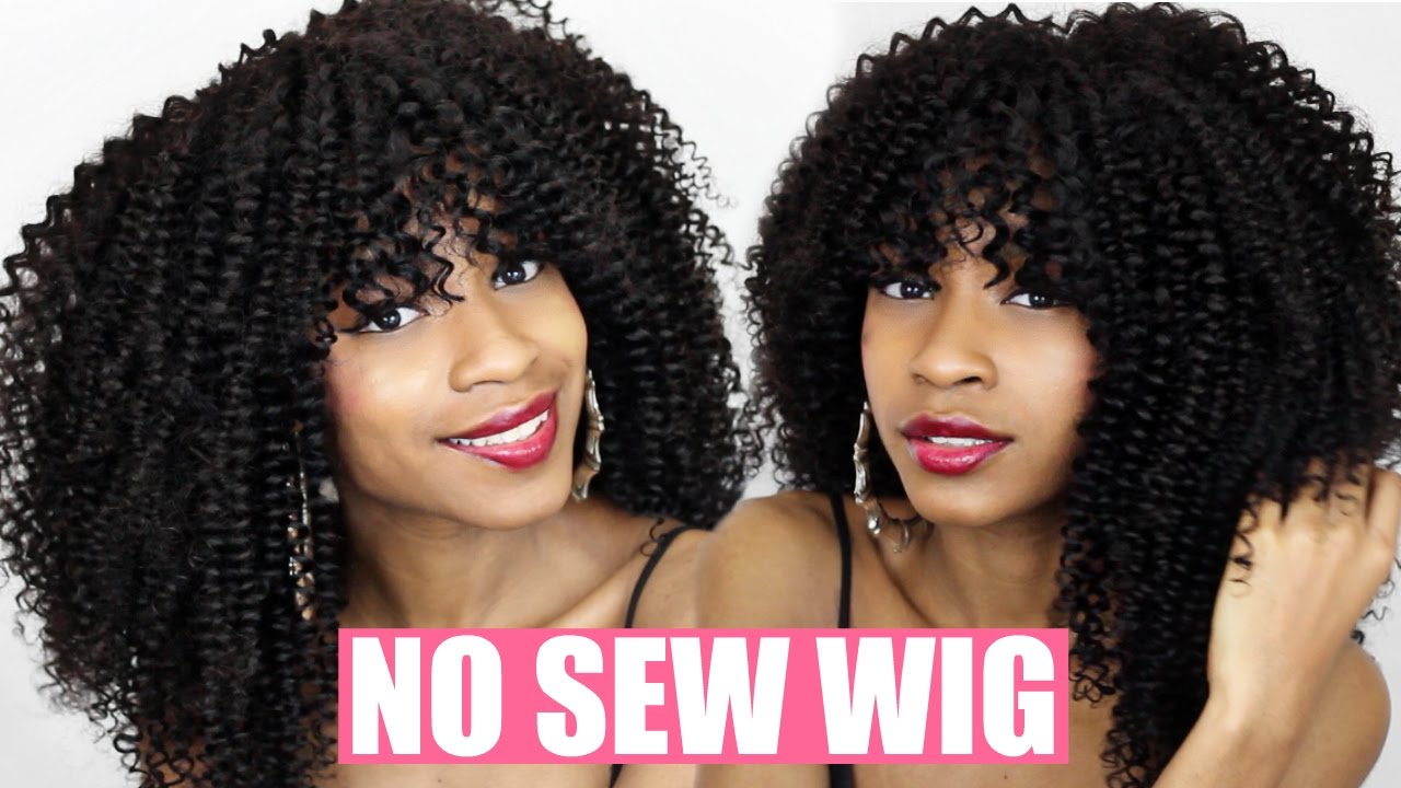How to Make a Curly Wig for Beginners►NO SEW WIG + GIVEAWAY