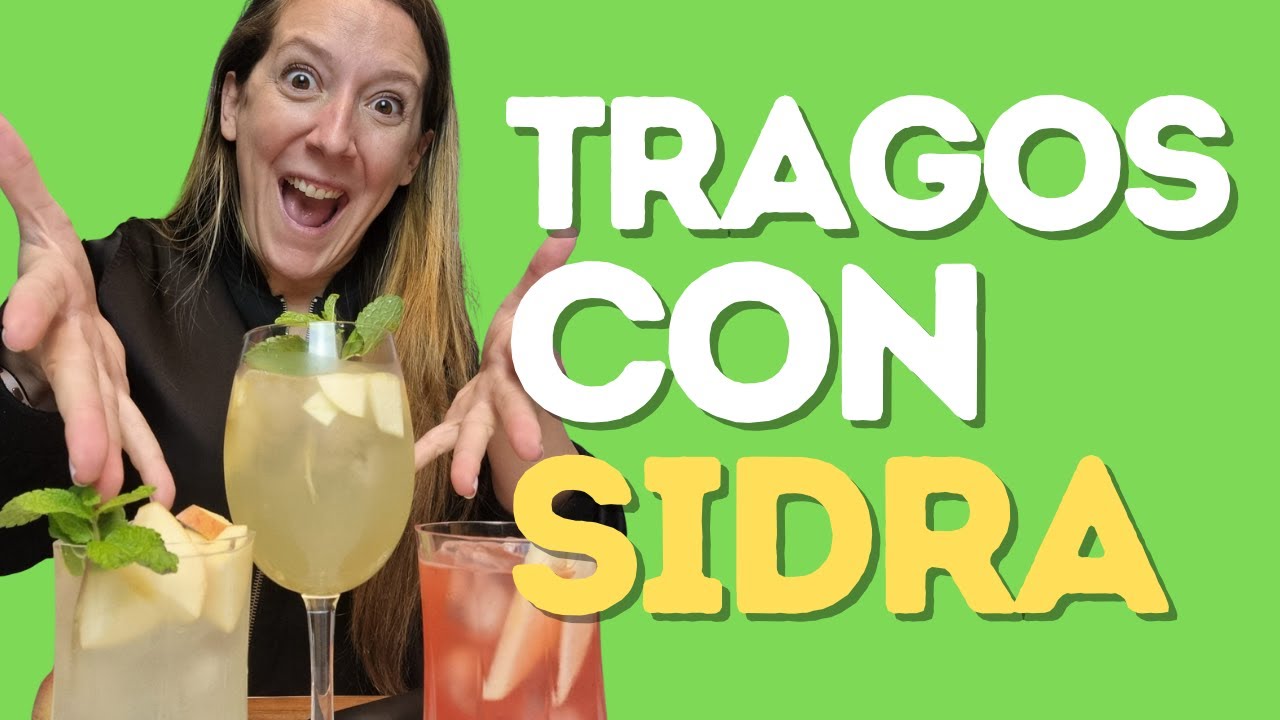 ✅APRENDÉ CÓMO preparar TRAGOS con SIDRA DE MANZANA para las fiestas | AGUS BLANCO