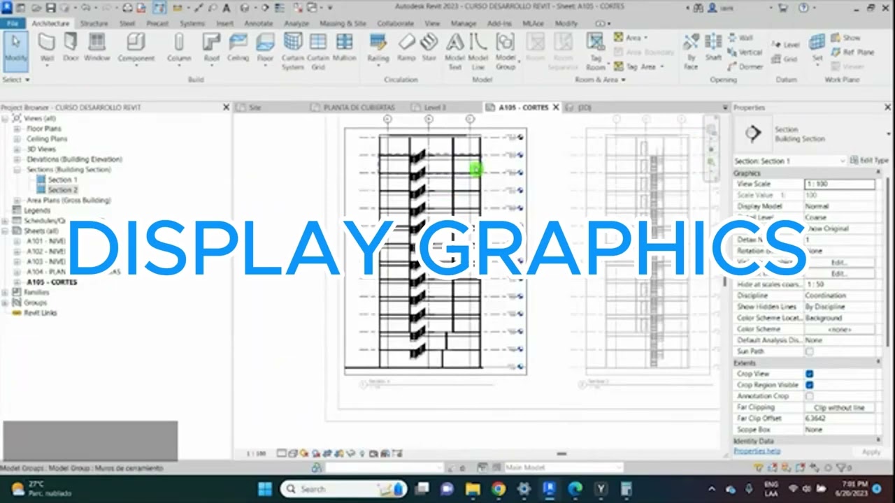 12  Estética y Expresión Gráfica en Secciones Arquitectónicas