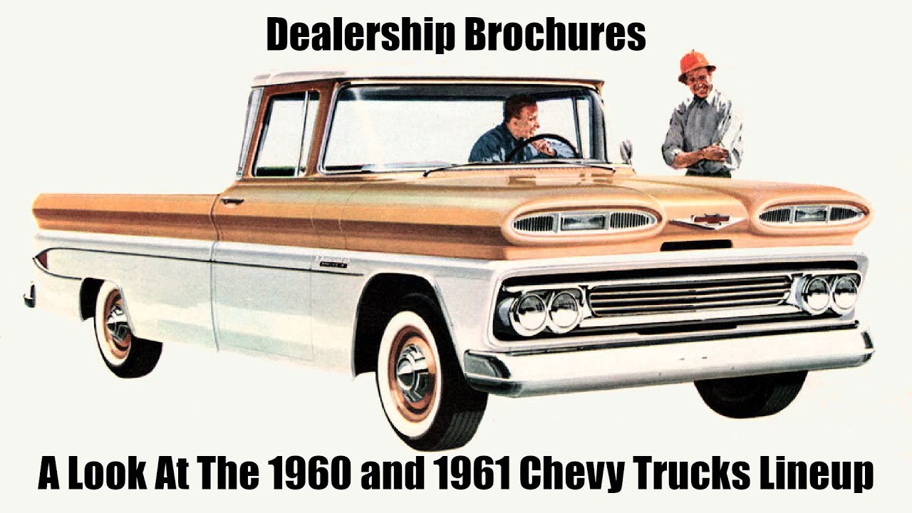 1960-1961 Chevrolet Trucks Brochures | Life in America Classic American Cars & Trucks from the past