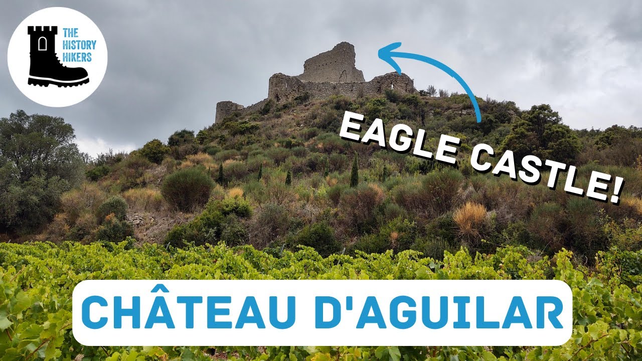 Impressive Cathar fortress  |  Castle of Aguilar