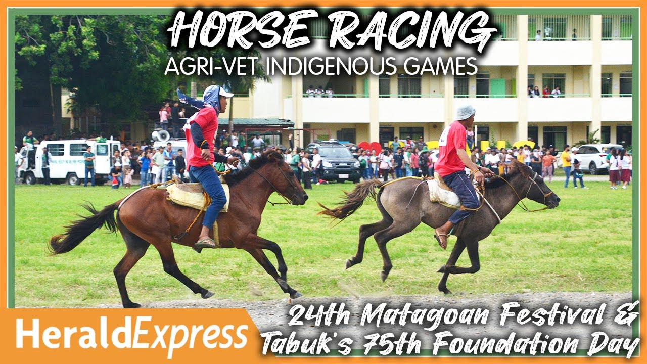 Horse Racing | Agri-vet Indigenous Games | Matagoan Festival in Tabuk City, Kalinga