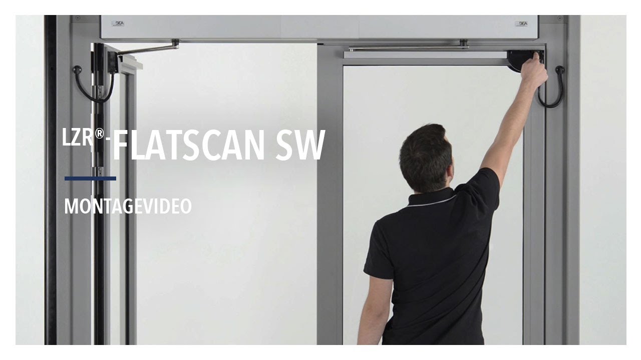 Tutorial LZR-FLATSCAN SW - Beveiligingssensor voor draaideuren (tuto)