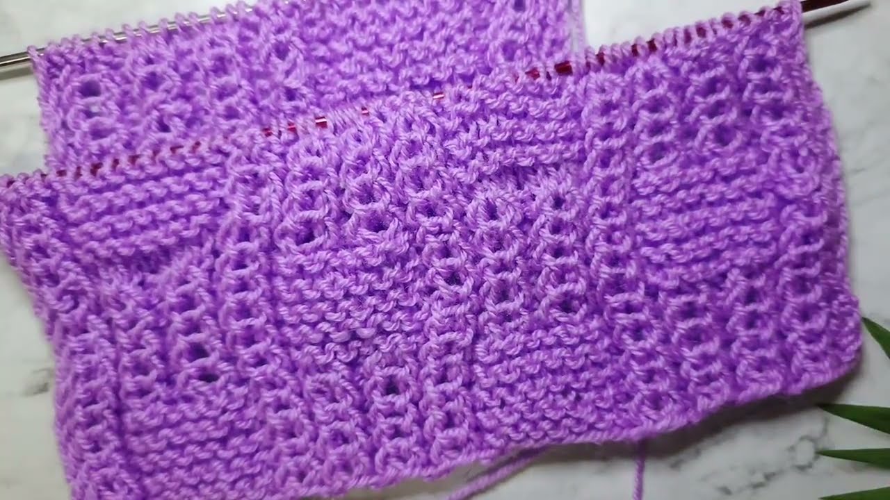 Textured Knitting Pattern: Expressive in Design and Comfortable to Wear!!!