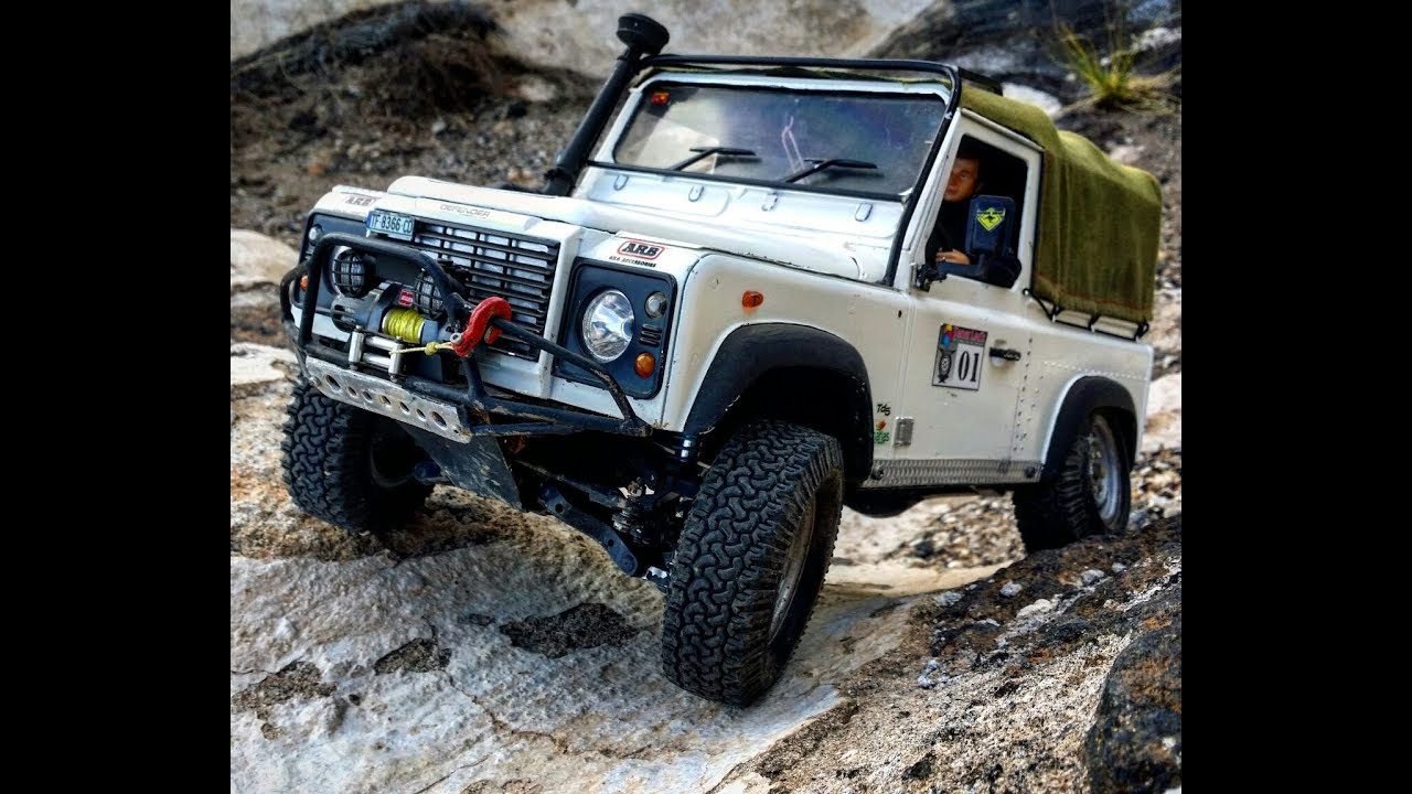 RC LAND ROVER D90 TAMIYA CC01 HD