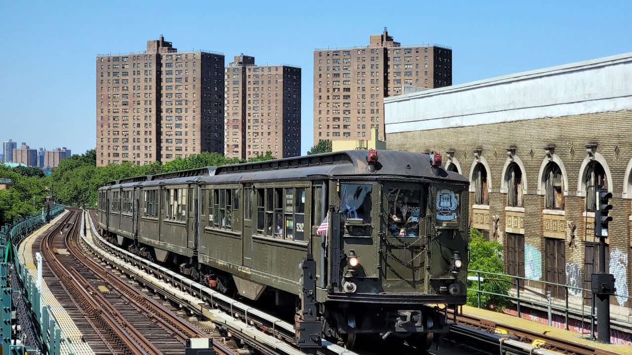 NYC Subway: 1917-built Standard Lo-V train cars running in 2022