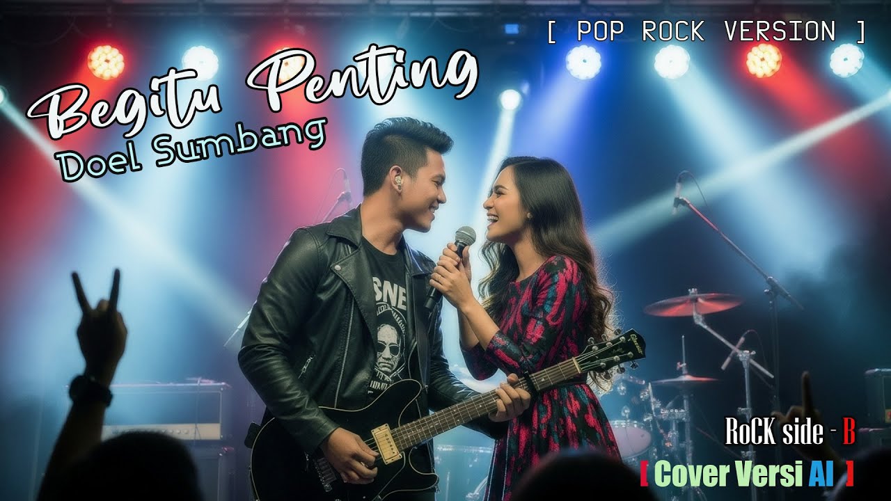 BEGITU PENTING -  DOEL SUMBANG - COVER VERSI AI | ROCK SIDE B (MUSIC COVER)