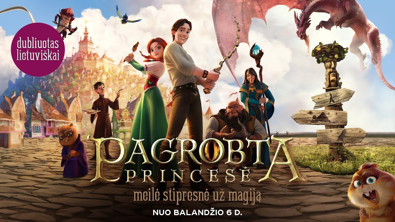 PAGROBTA PRINCESĖ  - lietuvi&scaron;kai dubliuotas anonsas | Kinuose nuo balandžio 6 d.