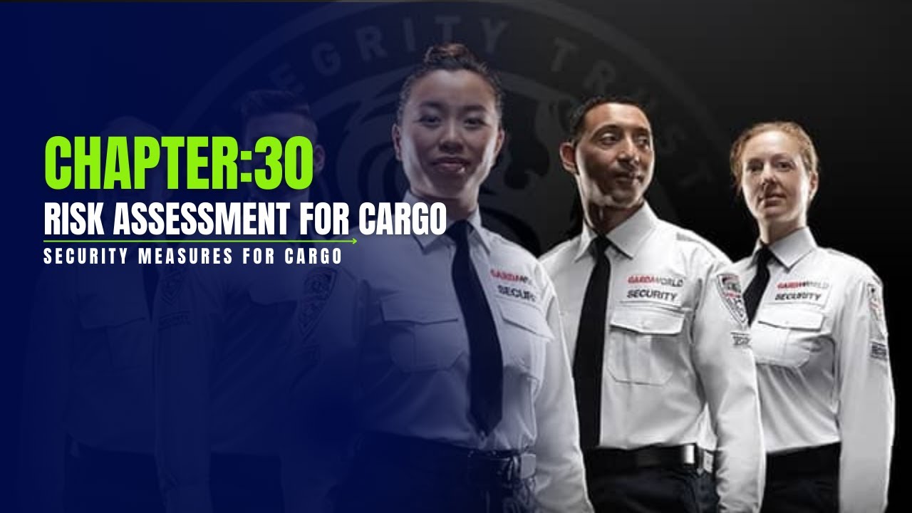 Chapter:30 | Risk Assessment for Cargo | Airlines security screening | Airport security