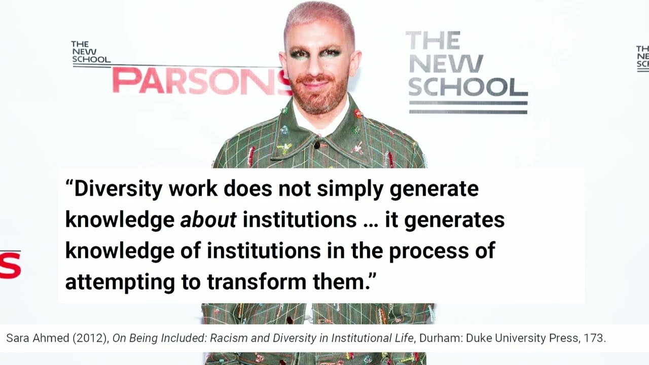 Transforming Fashion Education: Ben Barry | New Directions in Fashion Research Symposium