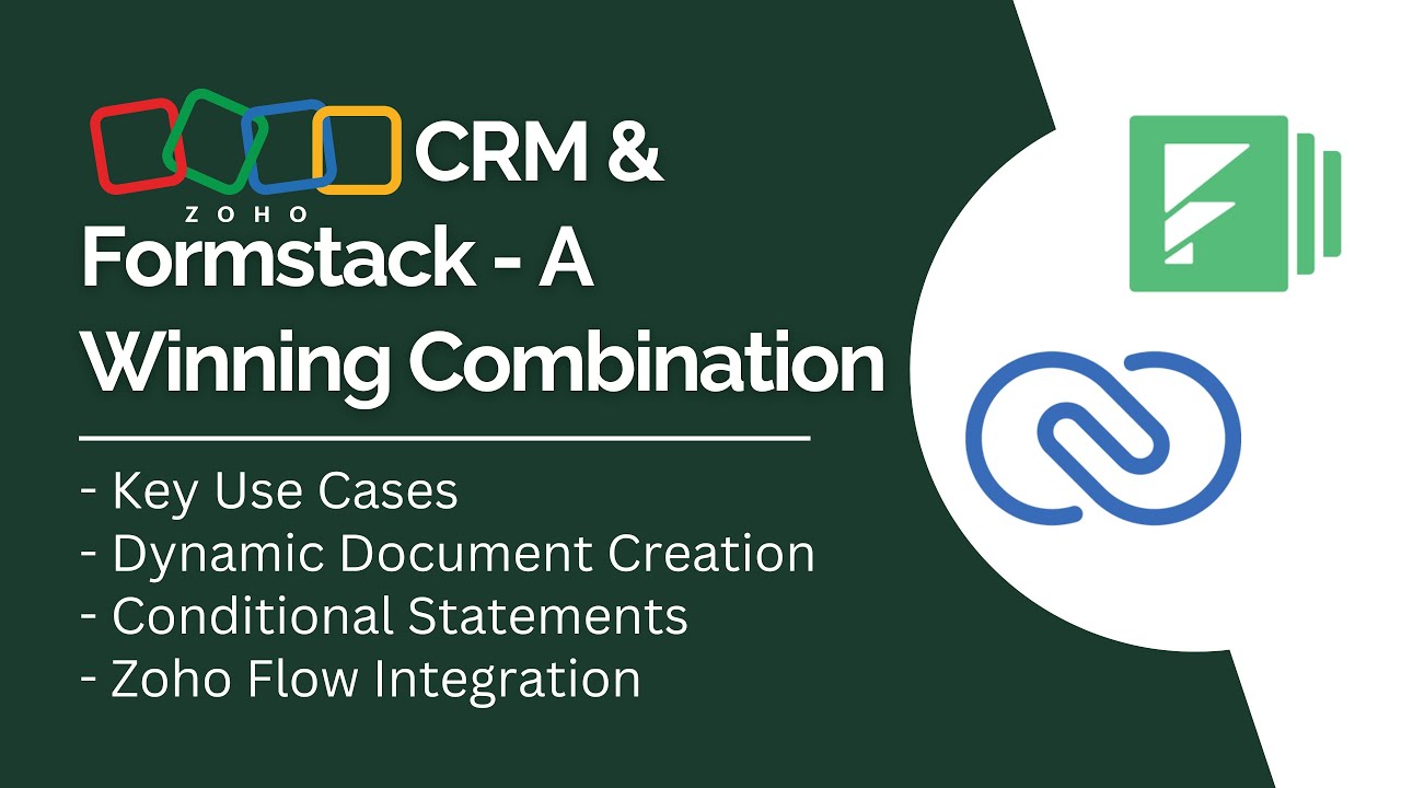 Zoho CRM & Formstack - A Winning Combination