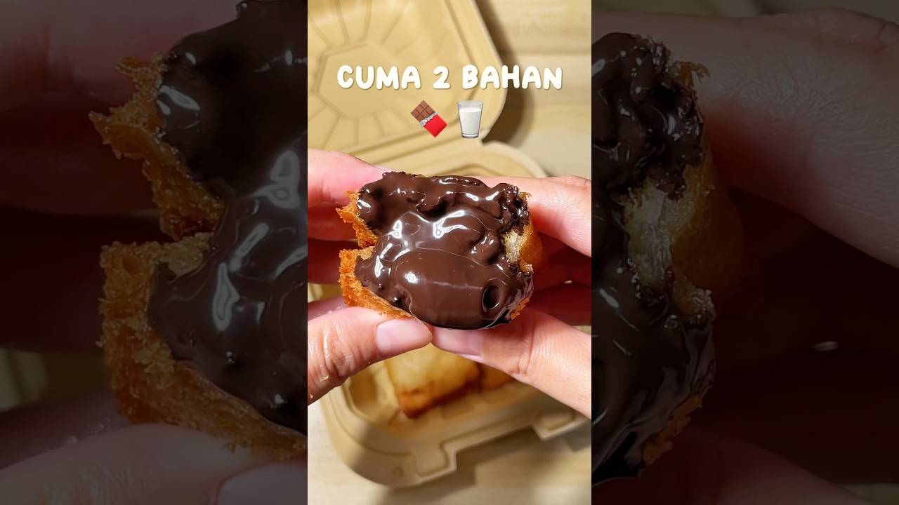 IDE CEMILAN COKLAT YG MUDAH🍫😍#resepmasakan#makanan#resep#masak#trending#fyp#viralvideo#cooking
