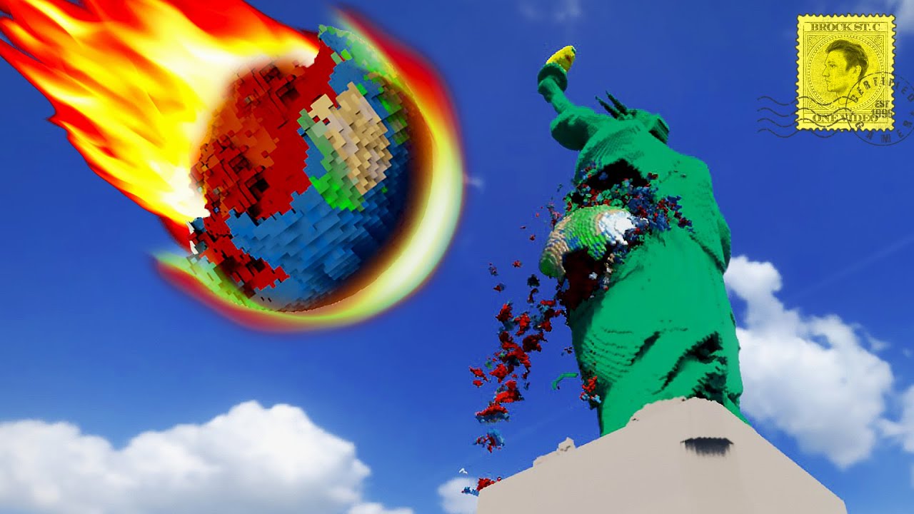I destroyed the Statue of Liberty with the Earth - Teardown