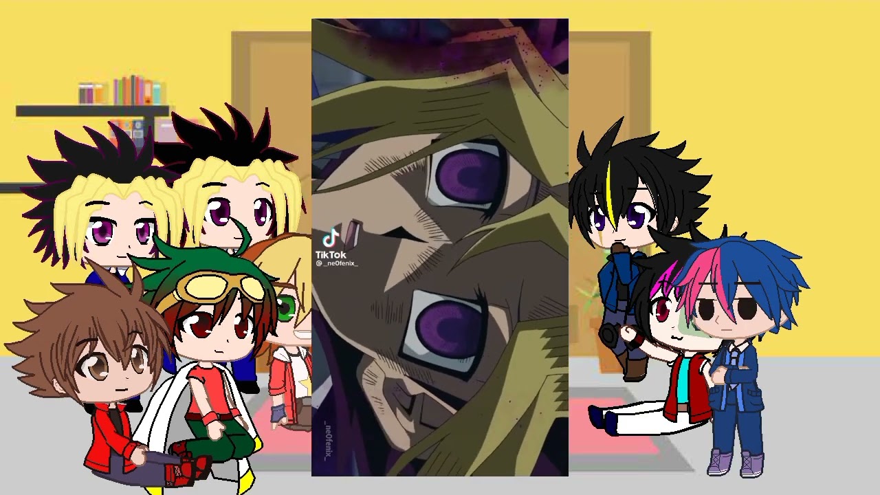 Gacha Yu-Gi-Oh! Protagonists react to each other Part 1: Duel Monsters