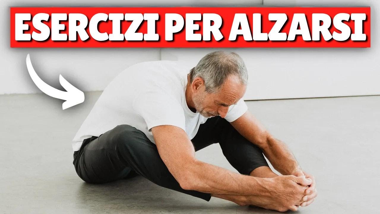 Alzarsi facilmente da terra: 3 esercizi che ti cambieranno la vita