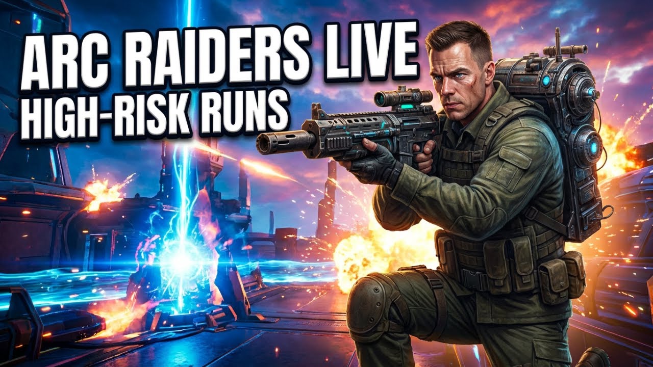 LIVE ARC RAIDERS | High-Risk Runs Viewer Games | Blueprint hunting |RAIDERS RANDOM TRIOS |
