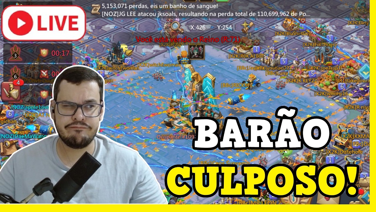 🔴LORDS DO ZERO - SEM PATROCÍNIO DA IGG! #146 Lords Mobile