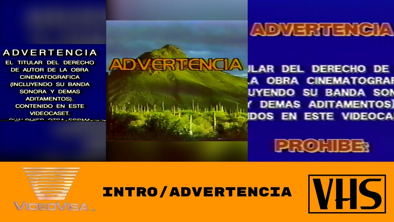 [2] - VideoVisa Intro/Advertencia 1989