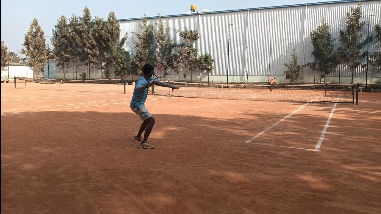 Tennis Single's short sets against Sambhu Sir 09.02.2026