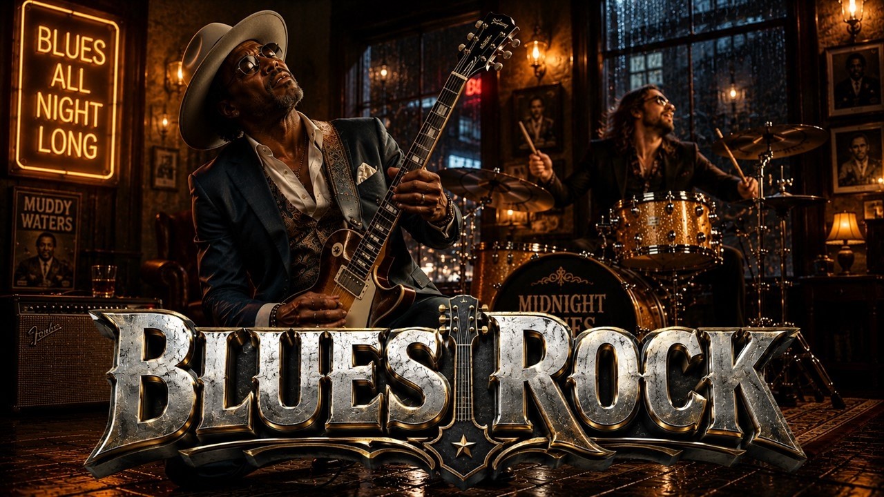 Stevie Ray Vaughan, Rory Gallagher, Eric Clapton &ndash; Blues Rock Guitar Masters