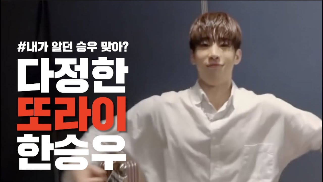 [ 한승우 ] 내가 알던 한승우 맞아?ㅣ다정한 또라이 한승우 모음ㅣ한승우