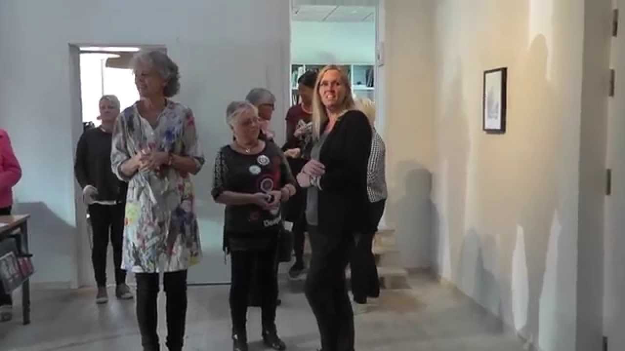 Fernisering på Inside 2014 i Kunstpakhuset i Ikast