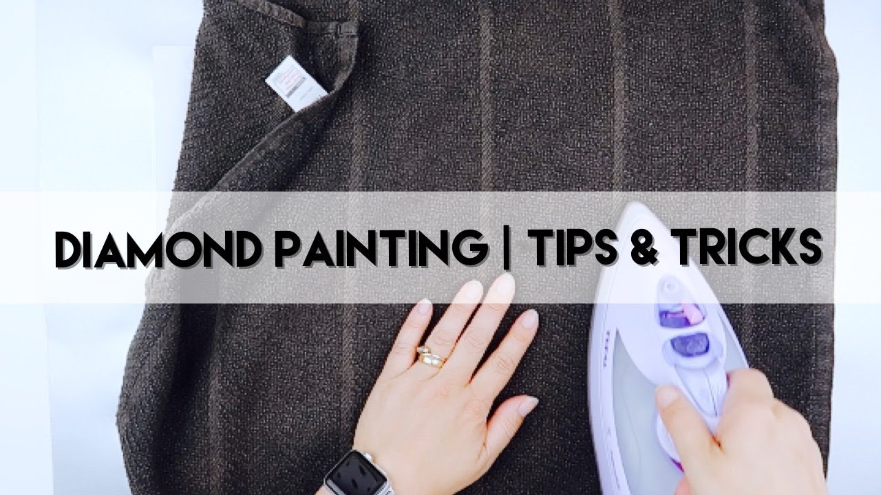Diamond Painting -  How to Guide | Ironing a Canvas