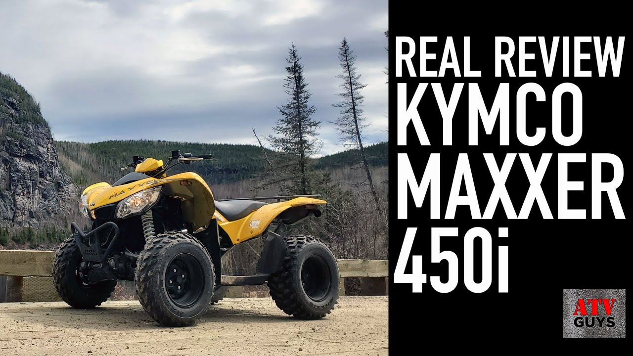 REAL REVIEW  Kymco Maxxer 450i