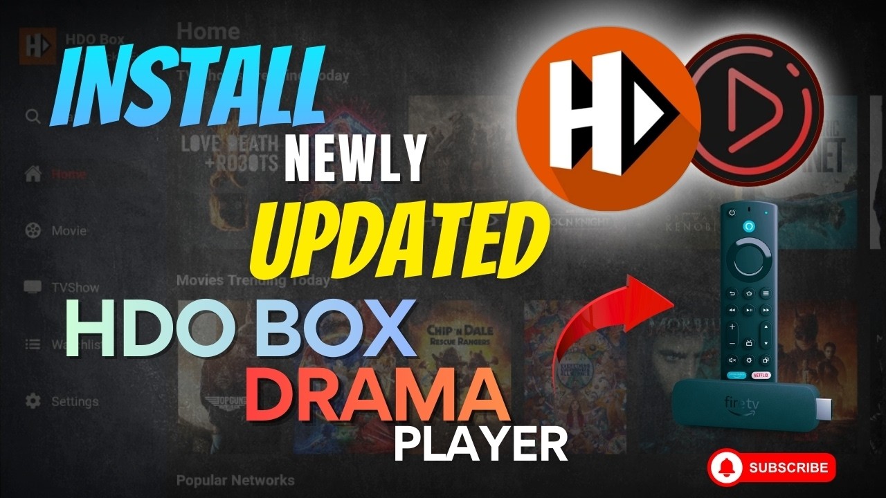 HDO Box Latest Version on FireStick (2026) | Install with Drama Player Setup!