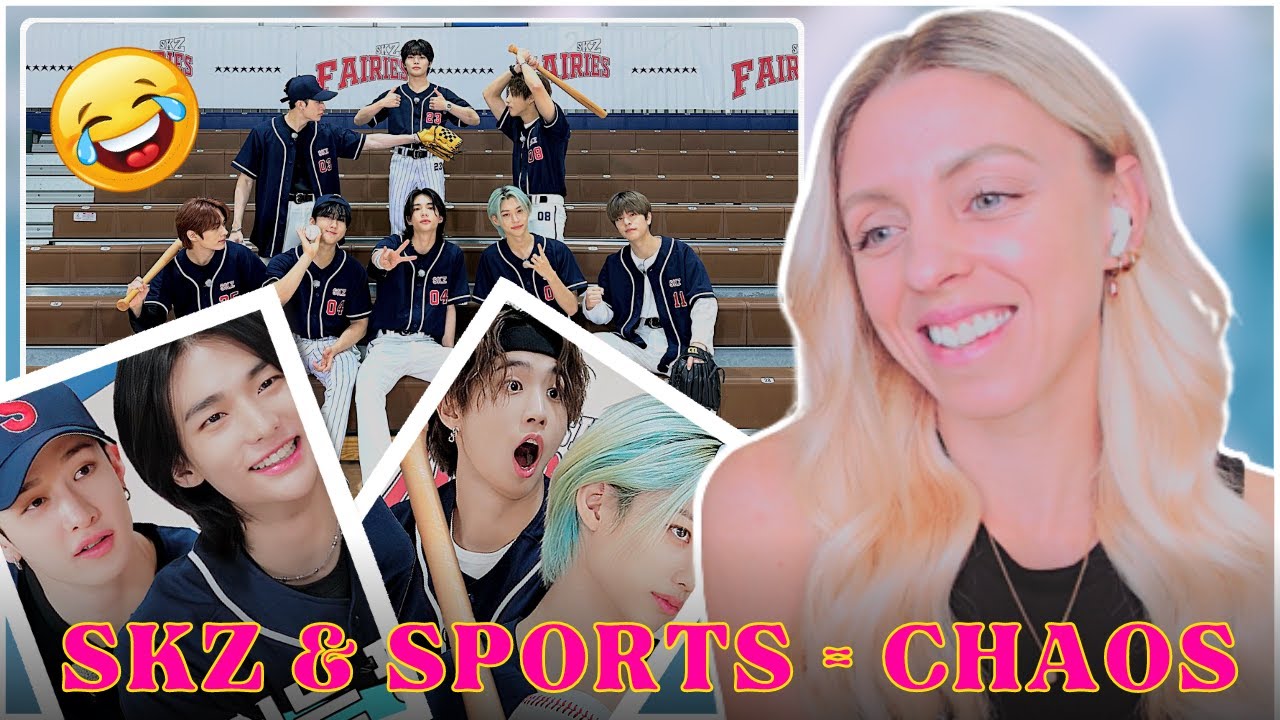 STRAY KIDS REACTION: Chaotic SKZ Baseball Team) #1｜[SKZ CODE] Ep.41