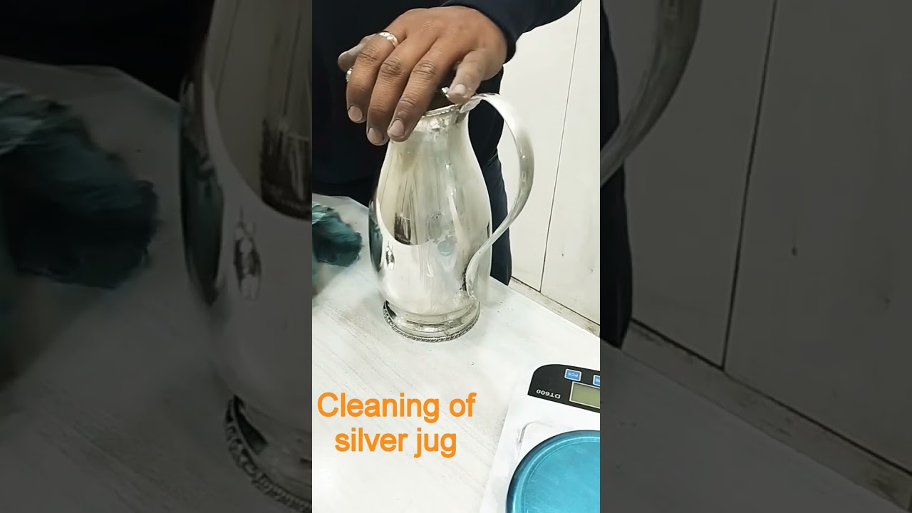 deep cleaning of silver Jug 🏺🏺🏺 
