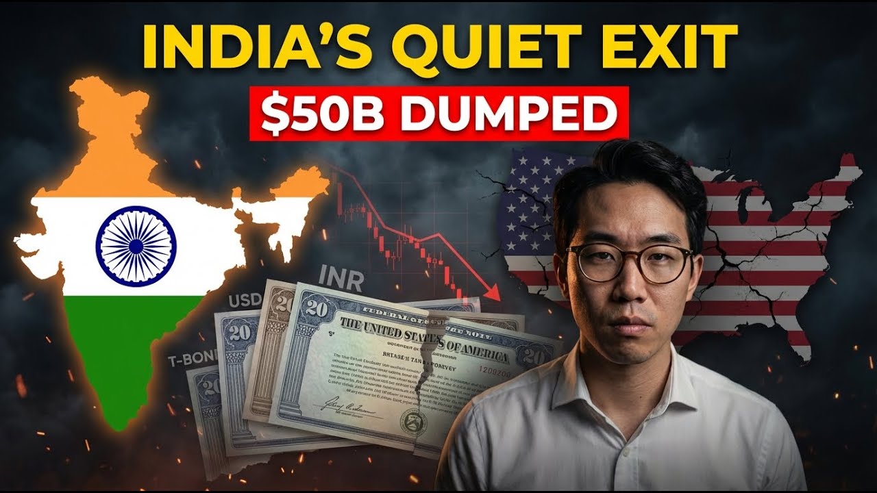 THE "QUIET EXIT": Did India Just Unwind $50 Billion in U.S. Treasuries?
