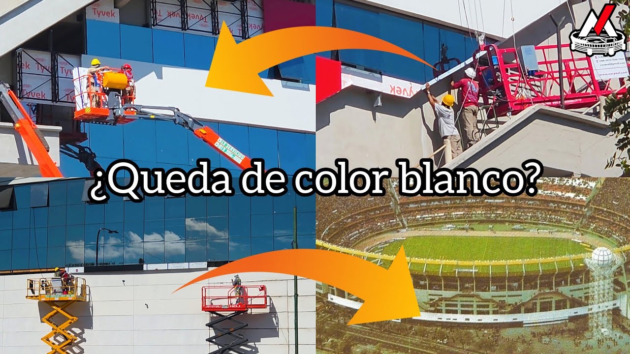 🏗⚪️En directo las obras: ¿Queda de blanco la parte de abajo de la Belgrano? + ¡Avanzan las placas! 🏟