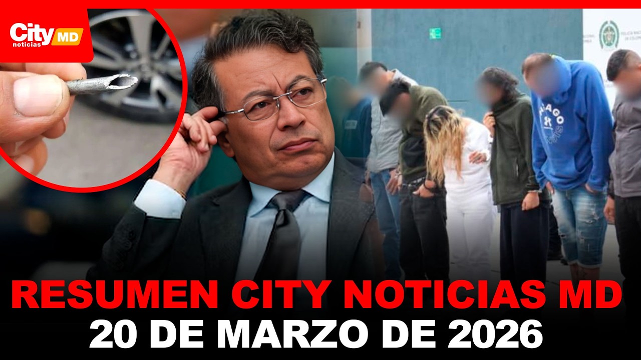Resumen City Noticias del Medio Dia 20 de Marzo de 2026 | City Noticias Medio Día