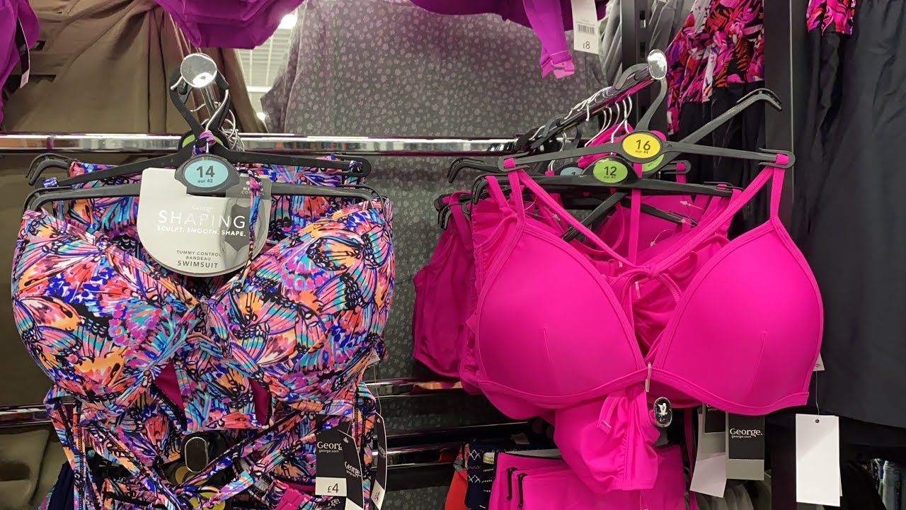 ASDA LADIES SWIMMING SUITS