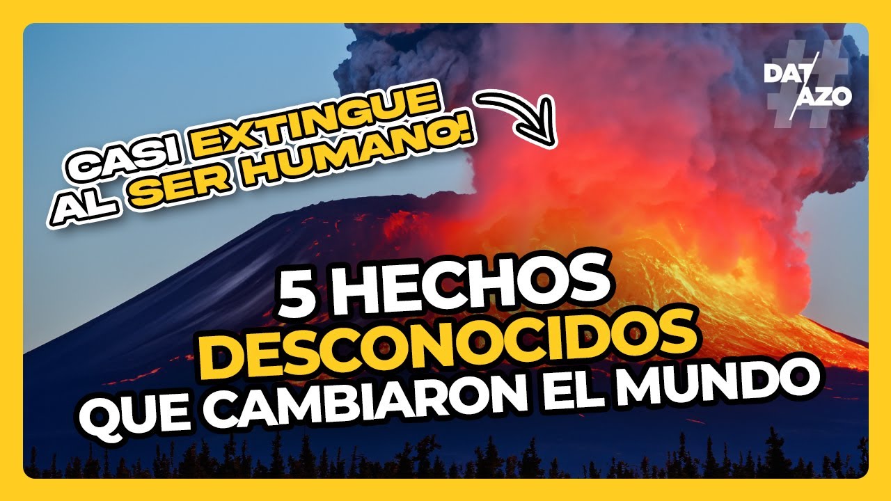 5 HECHOS DESCONOCIDOS que CAMBIARON EL MUNDO &bull; #Datazo