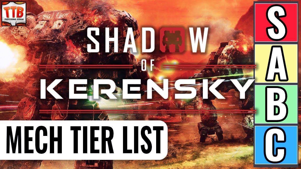 Best New Mechs Tier List for Shadow of Kerensky DLC! - Mechwarrior 5: Mercenaries