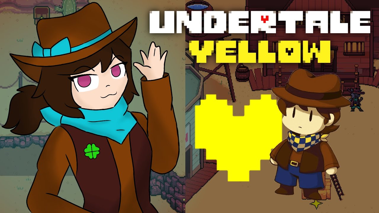 Jogando Undertale... só que AMARELO | Undertale YELLOW